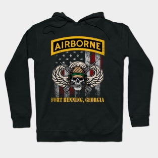 Fort Benning Army Base-Airborne Training-Columbus GA Hoodie